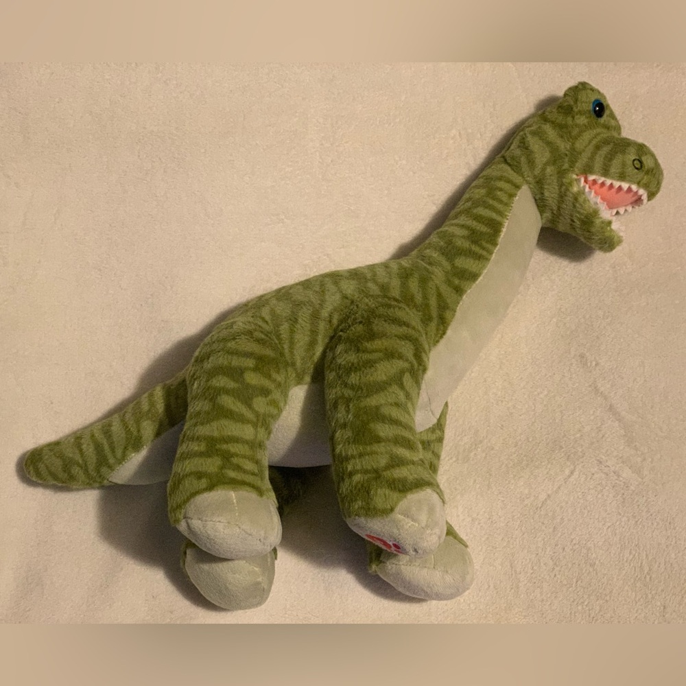Build A Bear Green Dinosaur Stuffed Animal